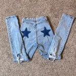 Revice Denim REVICE High Rise Light Blue Jeans with Star Details Photo 1