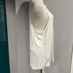 MONO B NWT raw edge flow tank white small Photo 3