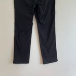 White House | Black Market WHBM Slim Ankle Pants Solid Black Cropped Dress Pants 4 Photo 14