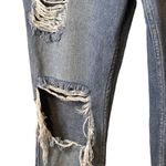 Bullhead Denim Co Bib Overalls Denim Distressed Size Small 100% Cotton Blue Photo 6