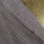 đź’•FRESH LAUNDRYđź’• 100% Linen Cropped Wide Leg Jumpsuit Blue Large *Flawed* NWOT Photo 10