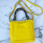 Edie Parker micro patent leather croc-embossed convertible tote shoulder bag Photo 5