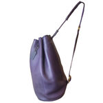 Coach Purple Leather Sling Bag Vintage Backpack Mint Condition RARE 9929 COA Photo 5