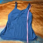 Outdoor Research Bryn tank Blue Fitted activewear tank large built in sports bra Photo 11