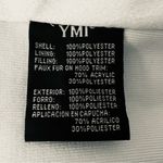 Ymi NWOT Winter Puffer Vest With Faux Fur Trimmed Hood LG Photo 9