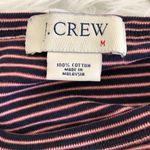 J.Crew  blue red striped cotton‎ long sleeve top Photo 2