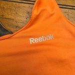 Reebok  Orange Athletic Tank Top Women's Performance Racerback Gym Workout Photo 1