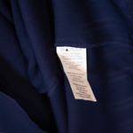 Michael Kors MICHAEL Blue White Stripe Floral Print Pattern Chiffon Shirt Dress Photo 2