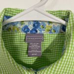 Laura Scott Gingham Button Down Shirt Photo 6