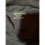 Madewell Whisper Cotton Turtleneck Sz Small black Photo 4