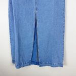 J.Crew Denim maxi skirt in medium indigo wash Size 25 Style BY454 Photo 6