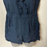 Forever 21 Navy Off the Shoulder Romper in Size Medium Photo 0
