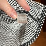 Collective Concepts  Black White Polka Dot A-Line Textured Size XS Photo 10