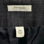 Dress Barn  Denim Blue Embroidered Cropped Jacket Blazer Women’s Plus Size 14W Photo 4