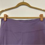 Free People  Movement Genesis Scallop Eyelet Hem Legging Large Purple Womens Photo 4