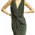 MISA Los Angeles NWT Leza Gathered Maxi Dress Gown in Green Size M NEW Photo 2
