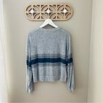 Z Supply  Pullover Sweater Top Gray Sz Small Photo 5