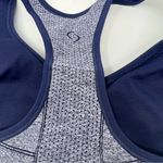 Moving Comfort  JustRight Racer sports bra in navy heather size M Medium NWT Photo 3