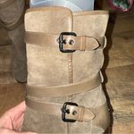 Coach  Alexandra Fatigue Green Mid-Calf Bootie Olive Heeled Boots Photo 6