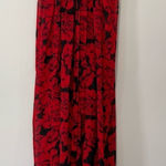 Victoria's Secret  Black & Red Vintage with Floral Pattern Dress Size XS 2148 Photo 0
