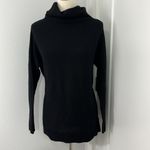 Joie  XS Black Cashmere Mock Cowl Neck Longsleeve Lightweight Sweater Photo 2