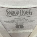 Snoop dogg white womens top size small Photo 3