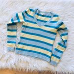 American Eagle  Cashmere Angora Sweater V Neck Pullover Womens Small  Photo 2