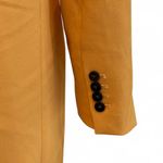 EXPRESS NWT Boxy Oversized Women's Mustard Blazer Suit Coat Photo 4