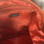 Bueno Women’s Orange Handbag Purse Tote Size 16.5 X 5X9.5 Faux Leather Photo 4