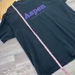 Vintage aspen‎ Colorado graphic tshirt black Size L Photo 2