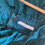 Altar'd State Dark Green Fairy Core Mini Dress Photo 2