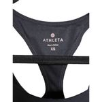 Athleta  Triple Dare Racerback Sports Bra Black Size XS Photo 3
