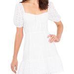 1. State  Dress White Eyelet Mini Photo 0