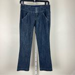 Maurice's Maurice’s Y2K‎ Low Rise Bootcut Jeans Sz 1/2 Short Dark Rinse Photo 12