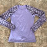 Nike Pro Therma long sleeve shirt Purple Fleece Photo 0