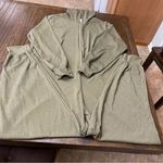Savage X Fenty Plus Size Sleep & Shine Olive Green Hooded Onsie Photo 5