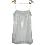 J.Crew  Collection bow-tie slip dress in organza Dusk Blue CL661 14 NWT Sequined Photo 2