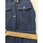 Women's Collared Denim Mini Dress Photo 4