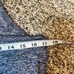 Nike  Tank Top Athletic‎ Racerback Sleeveless Activewear Blue Heather Size S Photo 2