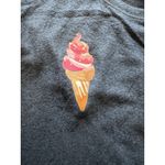 Gilly Hicks Sydney Top Women Size XS Long Sleeve Blue Ice Cream Cone Preppy NWT Photo 8