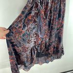 Adelyn Rae  Angie Dress One Shoulder Velvet Floral Ruffle XS New With Tags Photo 8