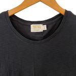 Nation Ltd Los Angeles Women's XS Black Pima Cotton Rolled Sleeve T-Shirt Photo 1