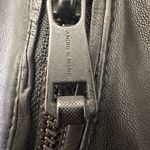 Andrew Marc  Lamb skin Leather butterfly lining moto jacket black size XS Photo 10