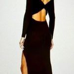 Skin Worldwide Mariana Cut Out Dress Moss Green Size S Photo 5