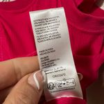 Pilcro | Anthro hot pink ruffle cropped Flutter Sleeve Sport tank top NEW XS Photo 8