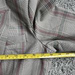CAbi Womens Blazer Jacket Size 8 Gray Plaid Double Breasted Peak Lapel Career Photo 8