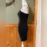BANJUL  Black and Silver Sequin Bodycon Mini Dress size Small. NWOT Photo 2