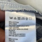 Urban Outfitters  Blue White Belted Stripe Ankle Pants Size 6 EUC #VEG-2767 Photo 6