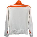 Nike  Womens Track Jacket Size S Athletic Taped Sleeve Full Zipper Y2K Streetwear Photo 3