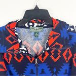 Ralph Lauren LAUREN Aztec Print Full Zipper Long Sleeves Jacket, Size Medium Photo 3